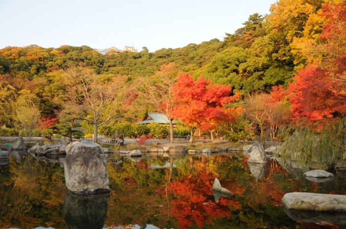 写真：松山城二之丸史跡庭園