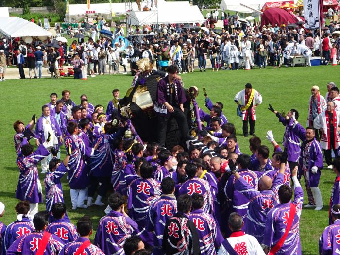 写真：大神輿総練